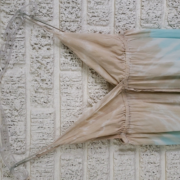 Gypsy 05 Alex Collection Silk Spiral Tie Dye Maxi Dress - Picture 3 of 10